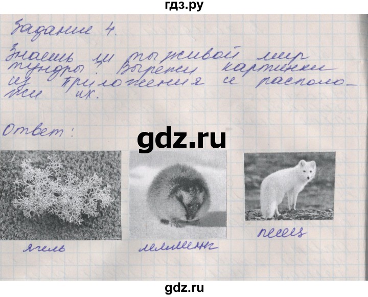 ГДЗ по окружающему миру 4 класс Плешаков рабочая тетрадь часть 1. страница - 48, Решебник 2016