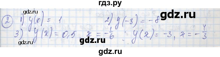 ГДЗ по алгебре 9 класс Ткачева рабочая тетрадь  §6 - 2, Решебник к тетради 2018