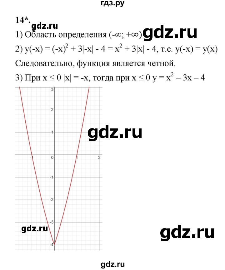 ГДЗ по алгебре 9 класс Ткачева рабочая тетрадь  §8 - 14, Решебник к тетради 2022
