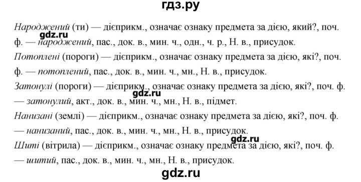 ГДЗ по украинскому языку 7 класс Глазова   вправа - 267, Решебник