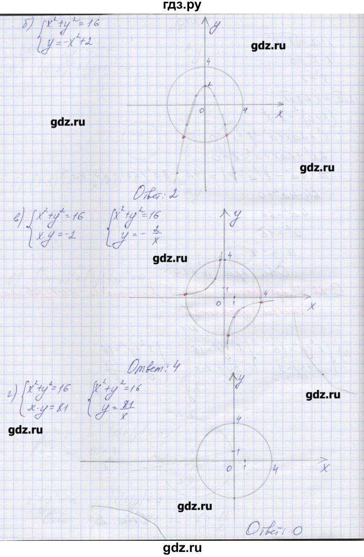 ГДЗ по алгебре 9 класс Звавич дидактические материалы  вариант 2 / С-26 - 1, Решебник 