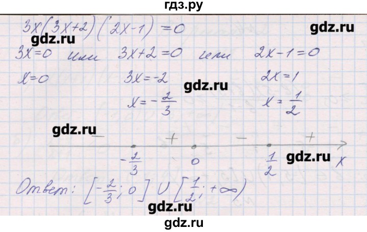 ГДЗ по алгебре 9 класс Звавич дидактические материалы  контрольные работы / К-5 / вариант 2 - 6, Решебник 