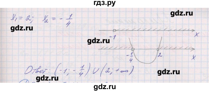 ГДЗ по алгебре 9 класс Звавич дидактические материалы  контрольные работы / К-9 / вариант 4 - 5, Решебник 