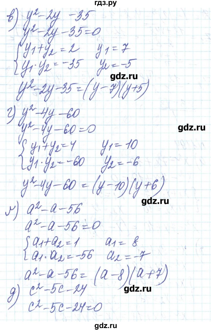 ГДЗ по алгебре 8 класс Бевз   вправа - 1194, Решебник
