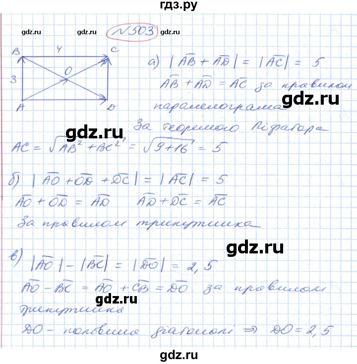 ГДЗ по геометрии 9 класс Ершова   завдання - 503, Решебник №1