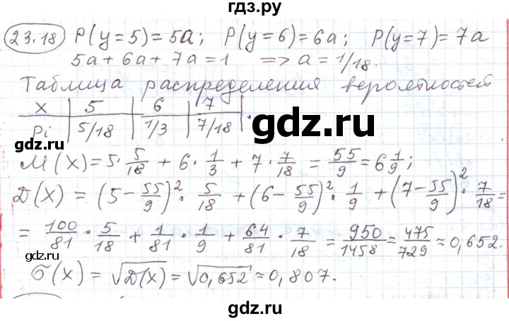 ГДЗ по алгебре 11 класс Мерзляк  Углубленный уровень параграф 23 - 23.18, Решебник