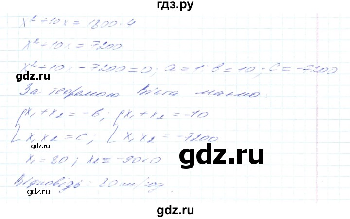 ГДЗ по алгебре 8 класс Тарасенкова   вправа - 873, Решебник