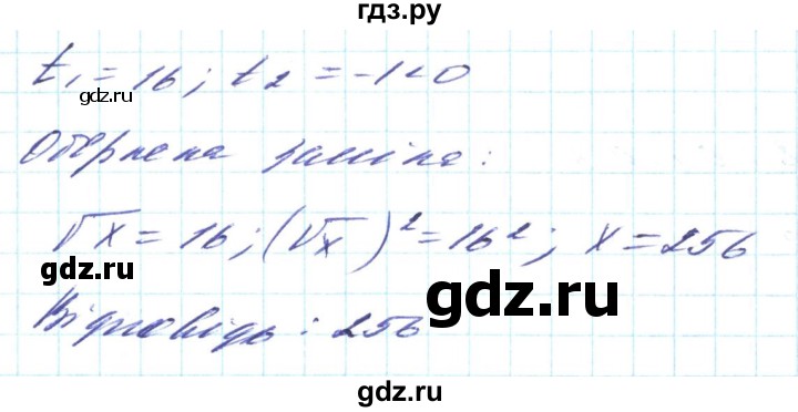 ГДЗ по алгебре 8 класс Кравчук   вправа - 869, Решебник
