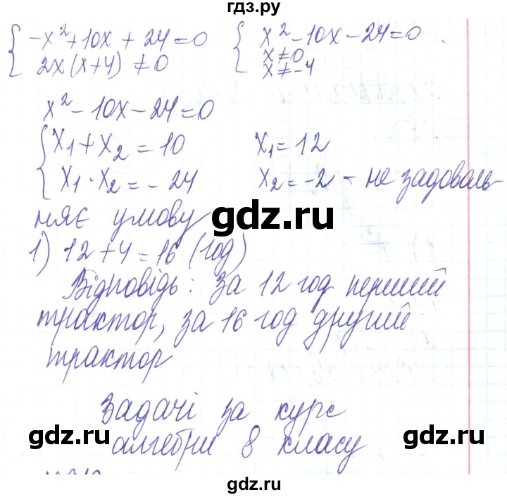 ГДЗ по алгебре 8 класс Кравчук   задания для самопроверки / завдання №5 - 21, Решебник