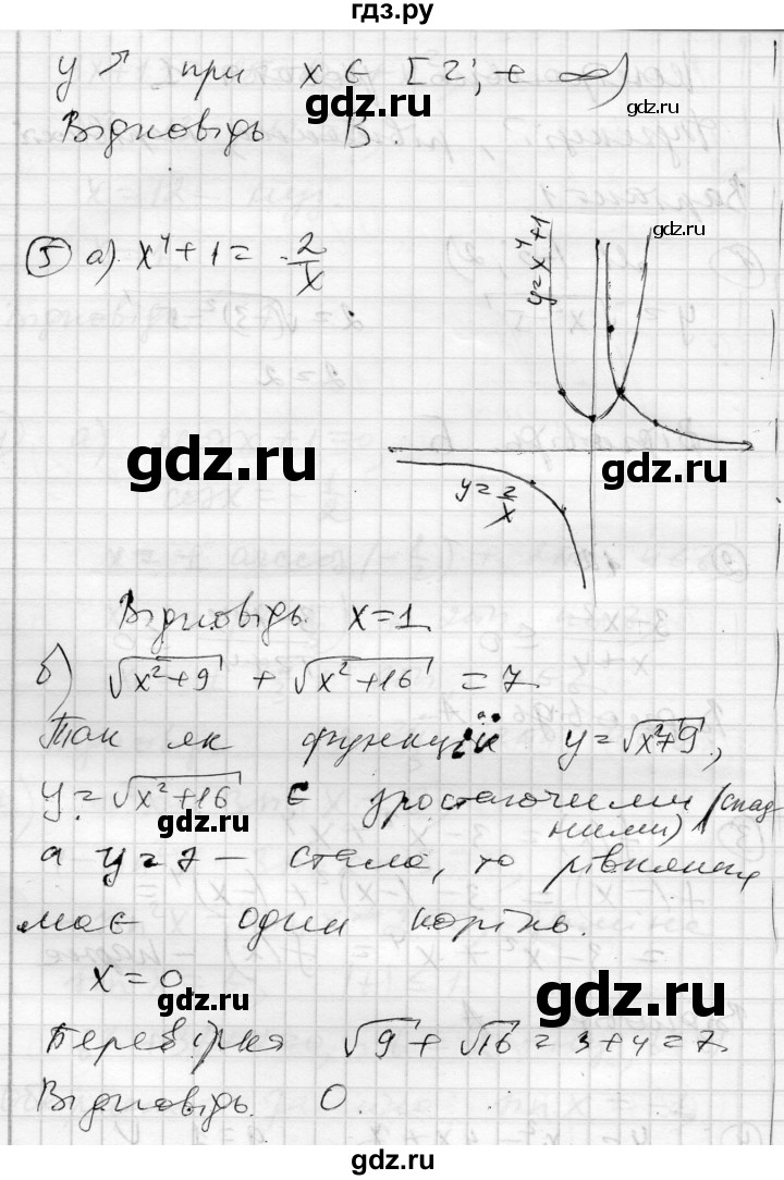 ГДЗ по алгебре 10 класс Скляренко комплексная тетрадь для контроля знаний Академический уровень сторінка - 33, Решебник