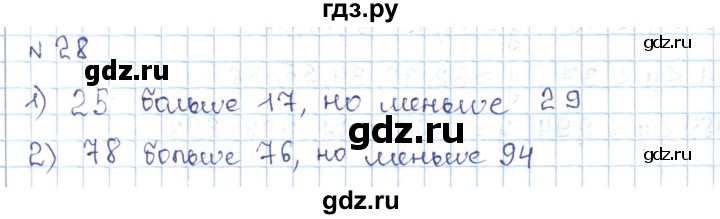 ГДЗ по математике 5 класс Абылкасымова   упражнение - 28, Решебник