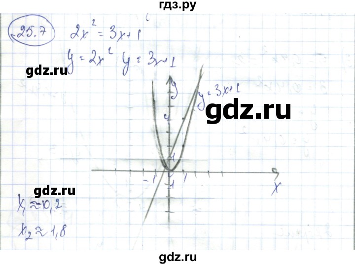 ГДЗ по алгебре 7 класс Абылкасымова   параграф 25 - 25.7, Решебник