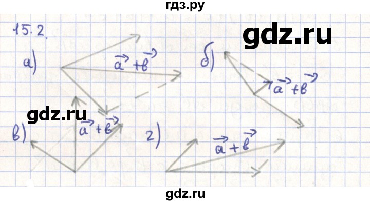 ГДЗ по геометрии 9 класс Мерзляк  Углубленный уровень параграф 15 - 15.2, Решебник