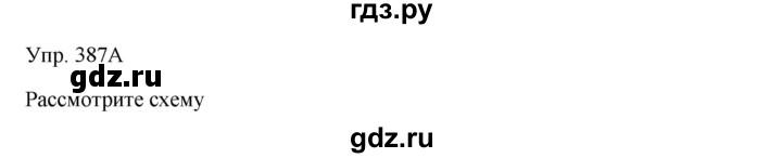 ГДЗ по русскому языку 7 класс Сабитова   упражнение - 387, Решебник