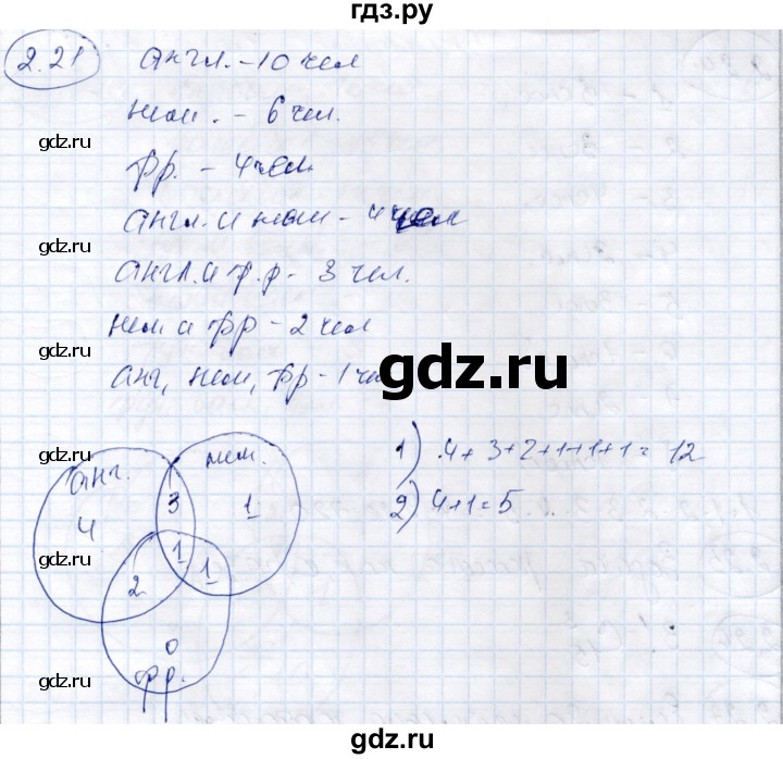 ГДЗ по алгебре 9 класс Шыныбеков   раздел 2 - 2.21, Решебник