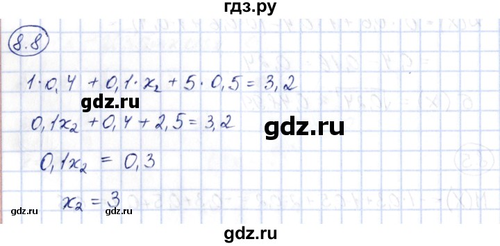ГДЗ по алгебре 10 класс Шыныбеков   раздел 8 - 8.8, Решебник