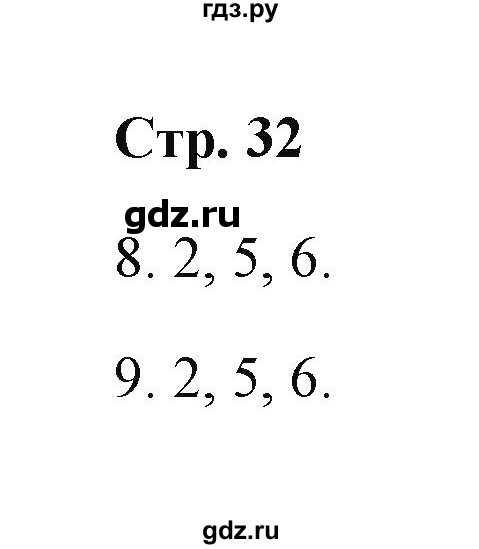 ГДЗ по географии 7 класс  Румянцев рабочая тетрадь  страница - 32, Решебник