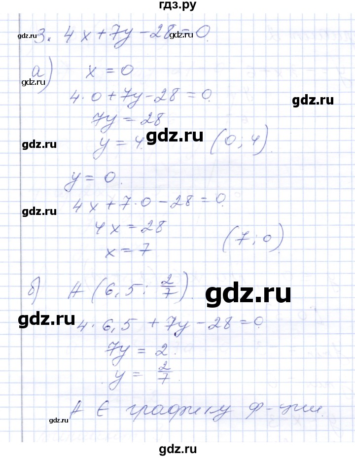 ГДЗ по алгебре 7 класс  Шуркова контрольные работы (к учебнику Мордкович)  контрольная 2 / вариант 1 - 3, Решебник