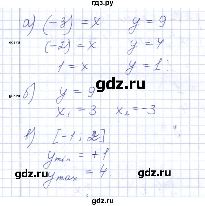 ГДЗ по алгебре 7 класс  Шуркова контрольные работы (к учебнику Мордкович)  контрольная 4 / вариант 1 - 2, Решебник