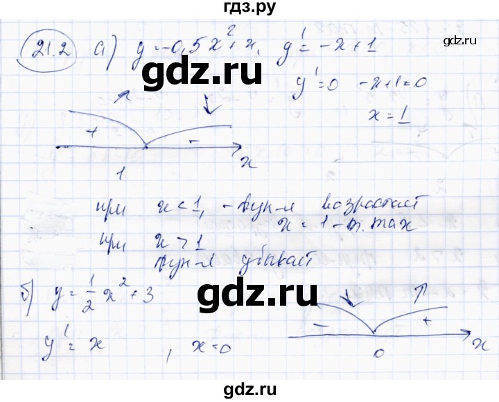 ГДЗ по алгебре 10 класс Абылкасымова   §21 - 21.2, Решебник