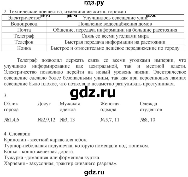 ГДЗ по истории 9 класс Чернова рабочая тетрадь  часть 2. страница - 55, Решебник