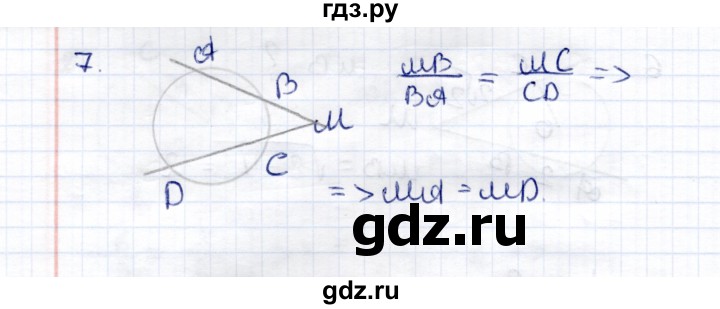 ГДЗ по геометрии 8 класс  Рязановский контрольные измерительные материалы (ким)  тест 16 (вариант) - 2, Решебник