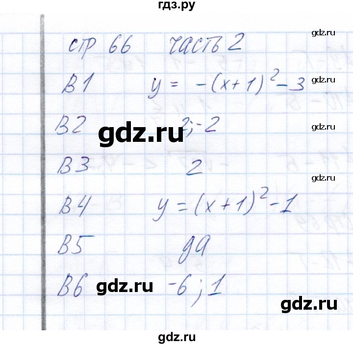 ГДЗ по алгебре 8 класс  Ключникова тесты  тест 4 (вариант) - 4, Решебник