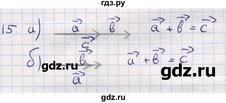 ГДЗ по геометрии 9 класс Смирнов   §1 - 15, Решебник