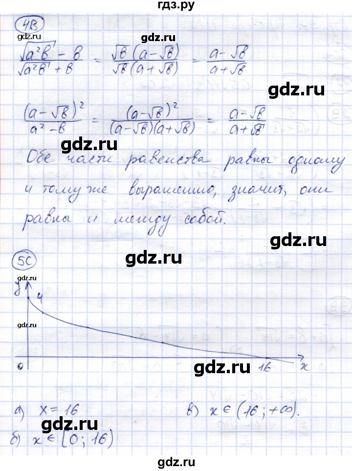 ГДЗ по алгебре 8 класс Солтан   упражнение - 204, Решебник