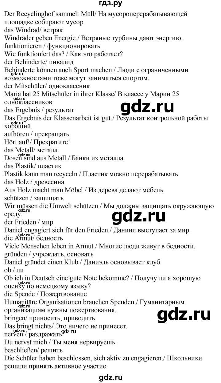 ГДЗ по немецкому языку 9 класс Захарова Wunderkinder Plus Углубленный уровень страница - 21, Решебник