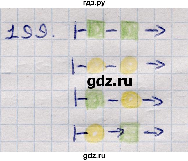 ГДЗ по информатике 5 класс Семенов   задание - 199, Решебник