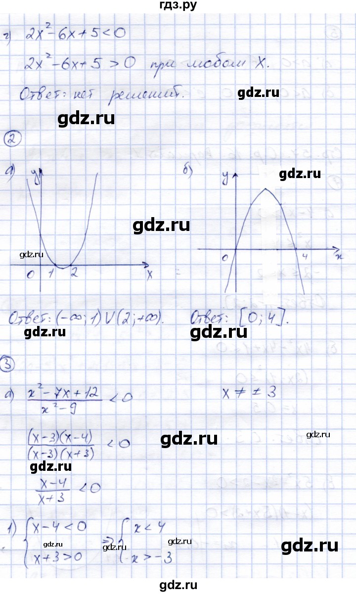 ГДЗ по алгебре 8 класс Зив дидактические материалы  самостоятельные работы / СР-16 - Вариант 1, Решебник