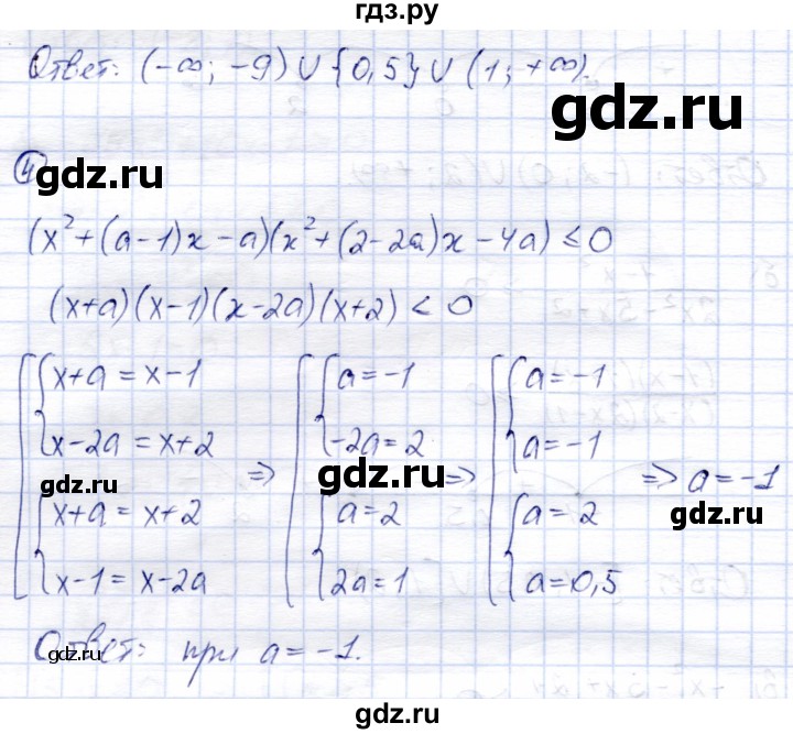 ГДЗ по алгебре 8 класс Зив дидактические материалы  контрольные работы / КР-5 - Вариант 2, Решебник