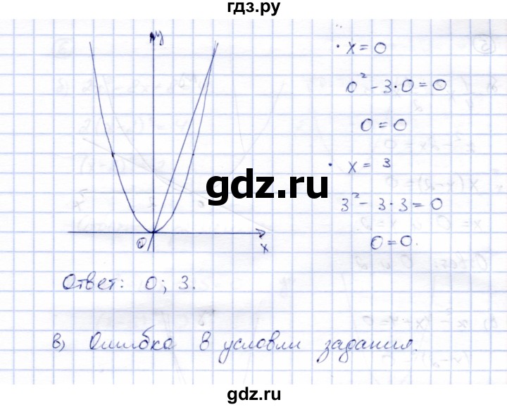 ГДЗ по алгебре 8 класс Ключникова рабочая тетрадь  §23 - 3, Решебник