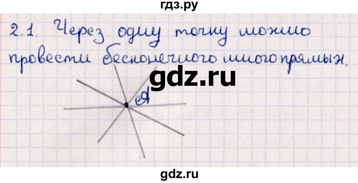 ГДЗ по геометрии 10 класс Смирнов  Естественно-математическое направление §2 - 2.1, Решебник