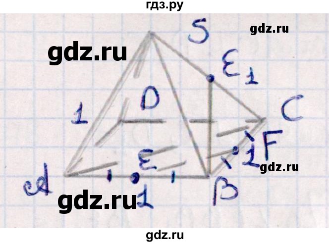 ГДЗ по геометрии 10 класс Смирнов  Естественно-математическое направление обобщающее повторение / углы / b. угол между прямыми - 30, Решебник