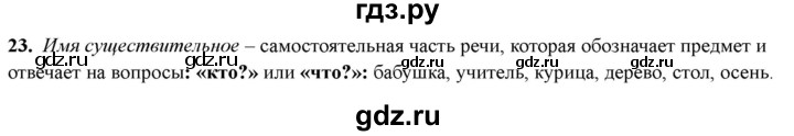 ГДЗ по русскому языку 4 класс Голубь Тематический контроль вопрос для повторения изученного - 23, Решебник 2025