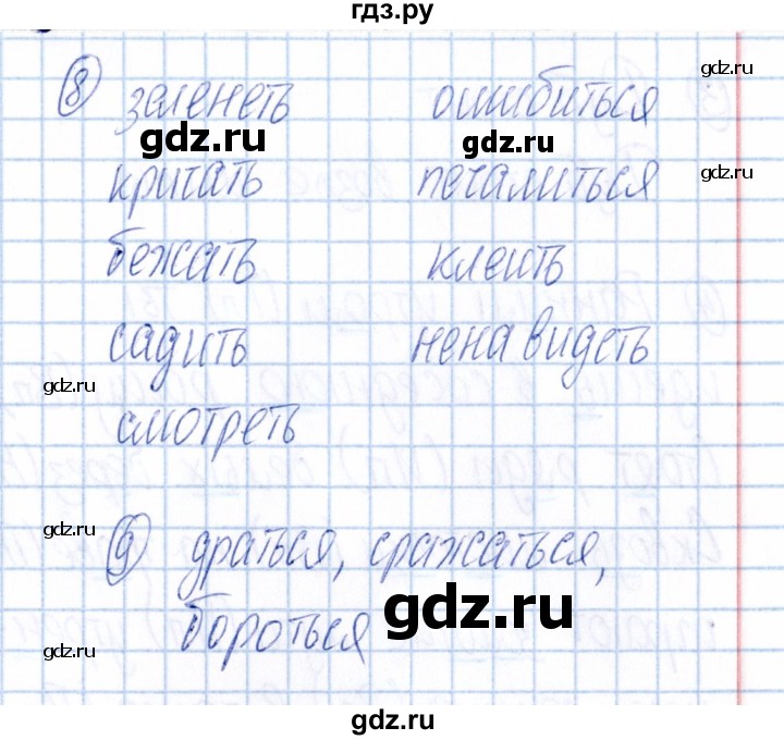 ГДЗ по русскому языку 4 класс Голубь Тематический контроль тема №13 - Вариант 3, Решебник №1 2019