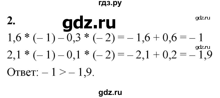 ГДЗ по алгебре 7 класс Миндюк контрольные работы  КР-1 / вариант 2 - 2, Решебник