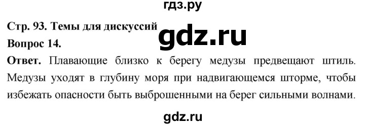 ГДЗ по биологии 8 класс Суматохин Углубленный уровень часть 1 / §18 / темы для дискуссий - 14, Решебник