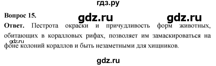ГДЗ по биологии 8 класс Суматохин Углубленный уровень часть 1 / §19 / темы для дискуссий - 15, Решебник