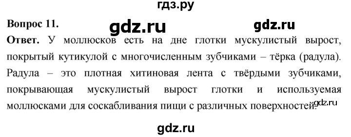 ГДЗ по биологии 8 класс Суматохин Углубленный уровень часть 1 / §27 / объясните - 11, Решебник