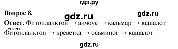 ГДЗ по биологии 8 класс Суматохин Углубленный уровень часть 1 / §29 / задание - 8, Решебник