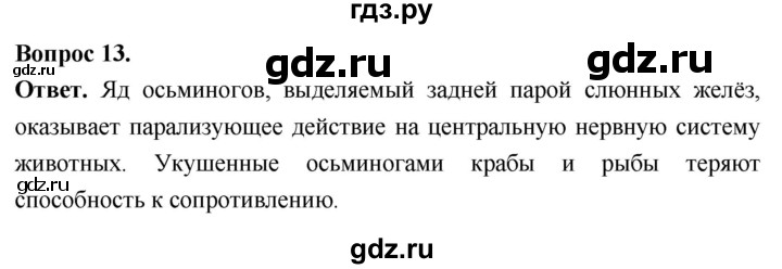 ГДЗ по биологии 8 класс Суматохин Углубленный уровень часть 1 / §29 / объясните - 13, Решебник