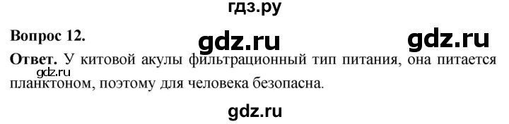 ГДЗ по биологии 8 класс Суматохин Углубленный уровень часть 2 / §8 / объясните - 12, Решебник