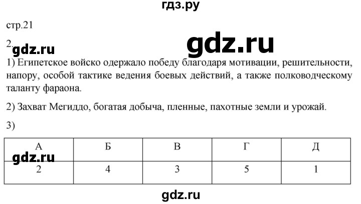 ГДЗ по истории 5 класс Саплина рабочая тетрадь §8 - 2, Решебник