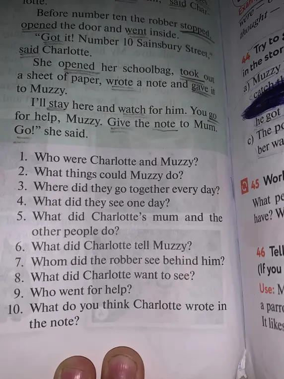 2.What things could Muzzy do?