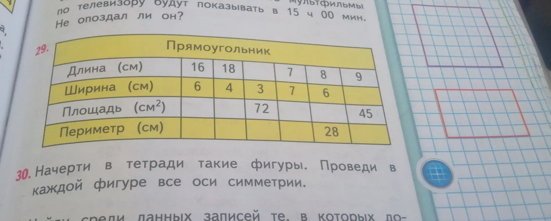 Оси симметрии как найти 
