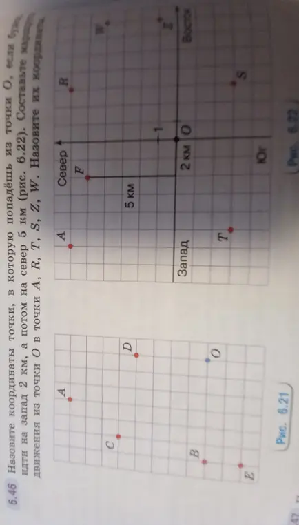 Как найти координаты точек A,R,T,S,Z,W