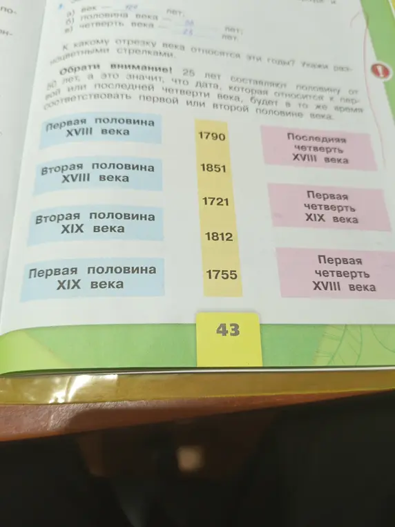 Что относится к первой половине XVIII?

